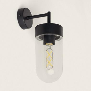 Wandlamp  Outdoor van Metaal en Glas Gerber