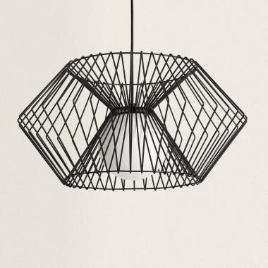 Lampa Wisząca z Metalu Hexagon