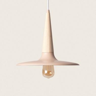 Bekasi Metal & Wood Pendant Lamp