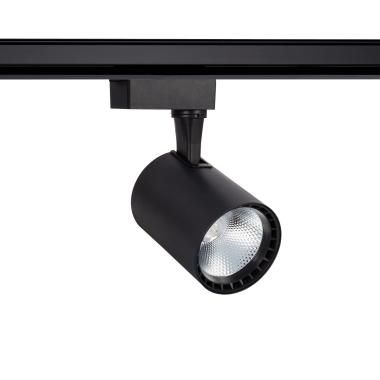 1-Circuit Track LED Spotlight 20W Bron Black