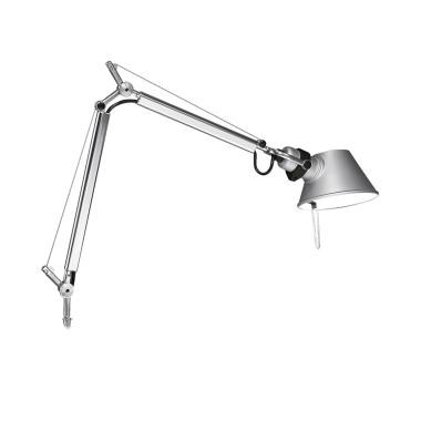 Tafellamp Tolomeo Micro met Steun Glanzend Wit ARTEMIDE