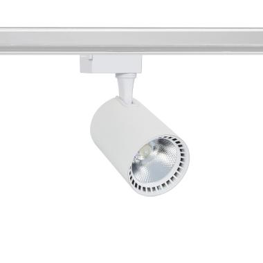 Spot LED sur Rail Monophasé 40W Bron Blanc