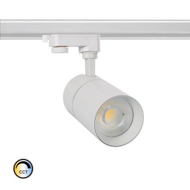 3-Circuit Track LED Spotlight 30W Mallet Dimmable CCT