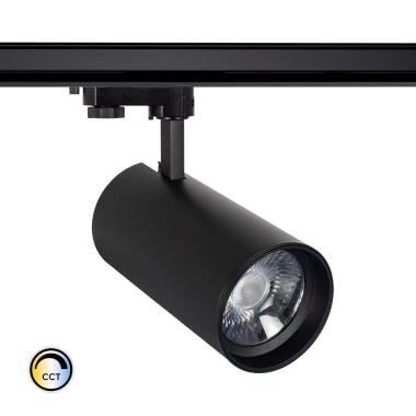 Lištový LED Reflektor 30W Třífázové CCT New d´Angelo CRI90 PHILIPS Xitanium s Proměnlivou Optikou Černý