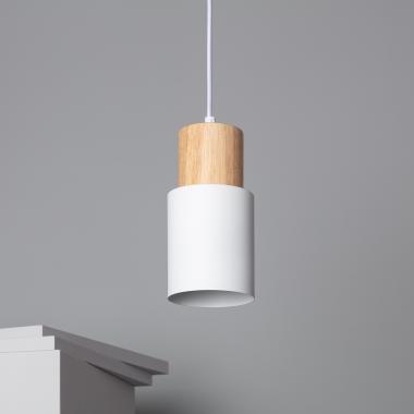 Hanglamp Metaal en Hout  Kidonge