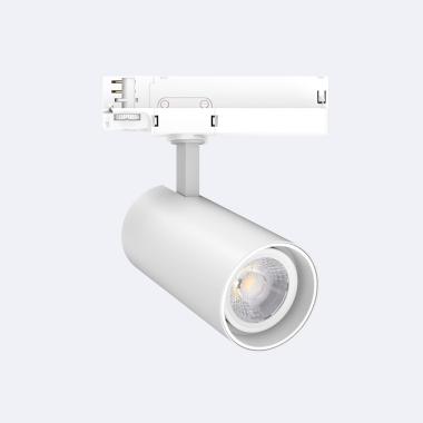 30W Fasano DALI Dimmable LED Spotlight for 3-Circuit Track in White