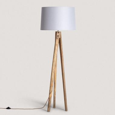 Kumar Wooden Floor Lamp ILUZZIA