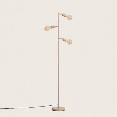 Staande lamp metaal Aratz 3 Spots