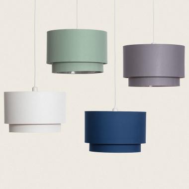 Bello Duo Reflect Fabric Pendant Lamp