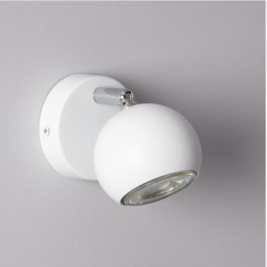 Wandlamp  Aluminium Verstelbaar  1 Spot Wit  Ates