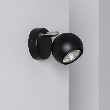 Applique Murale Orientable Aluminium Ates 1 Spot Noir