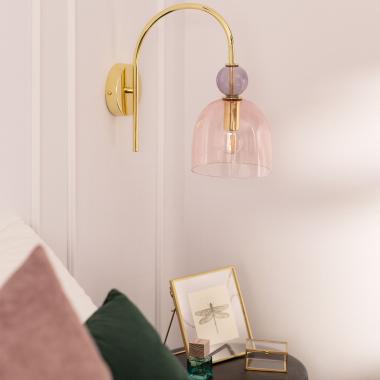 Baudelaire Metal & Glass Wall Lamp