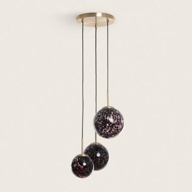 Pardo Metal & Glass Pendant Lamp