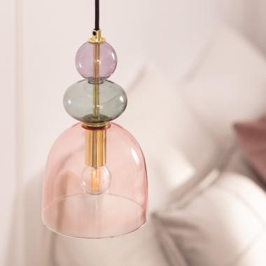 Baudelaire Metal & Glass Pendant Lamp