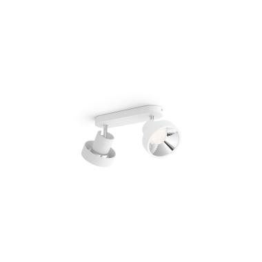 LED-Deckenleuchte mit Zwei Spots PHILIPS Bukko 2x4.3W