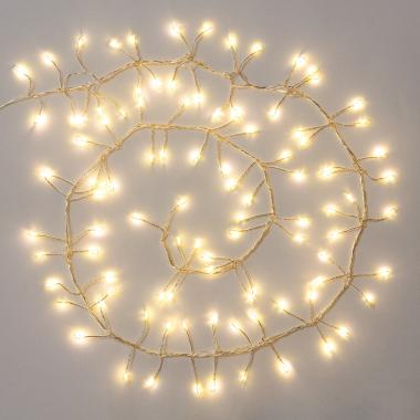 1m "Vine" Chrome Wire LED Garland