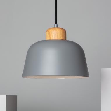 Hanglamp  Metaal en Hout Wawak