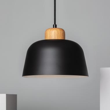 Hanglamp  Metaal en Hout Wawak