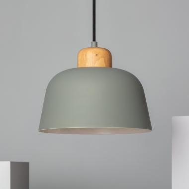 Hanglamp  Metaal en Hout Wawak