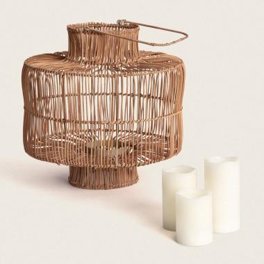 Masai Rattan Table Lamp