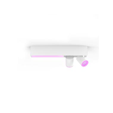 PHILIPS Hue White GU10 2x5.7W LED Ceiling Lamp