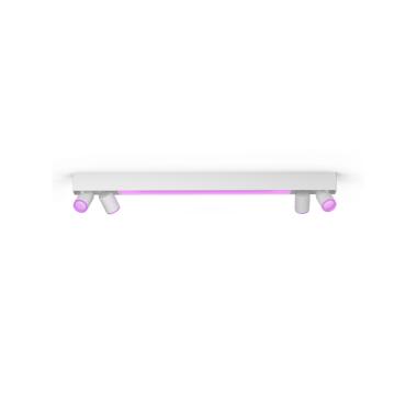 Plafonnier LED White Color Centris GU10 4x5.7W PHILIPS Hue