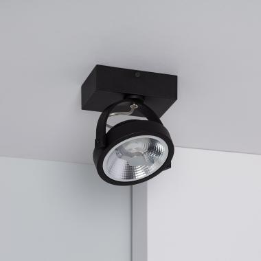 LED Spotlight Surface 15W AR111 CREE Directional Black