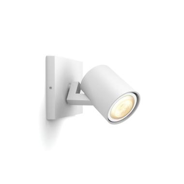 PHILIPS Hue Runner GU10 White Ambiance Single Spotlight Wall Lamp