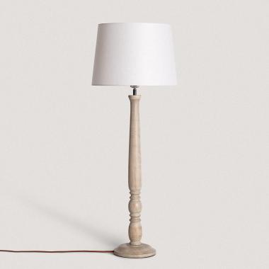 Daksh Wooden Table Lamp ILUZZIA