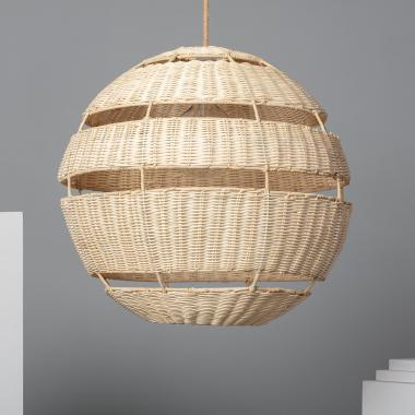 Lampada a Sospensione Rattan Big Bulang Ø500 mm