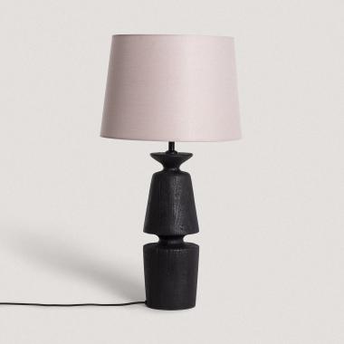 Alaia Wooden Table Lamp ILUZZIA