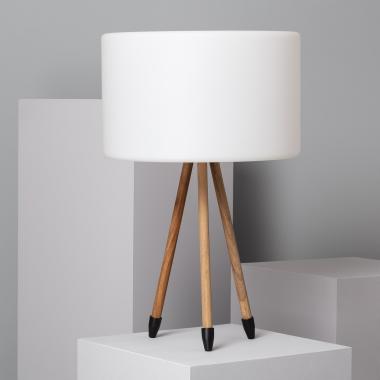 Makaik Wood Oudoor Table Lamp