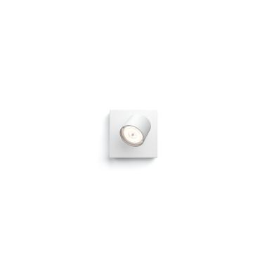 Plafonnier LED Dimmable WarmGlow avec 1 Spot 4.5W PHILIPS Star