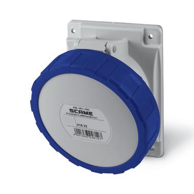 SCAME Optima Series 32 A Watertight Wall Base - IP67