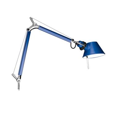 Lampada da Tavolo Tolomeo Micro con Pinza Bianco Lucido ARTEMIDE