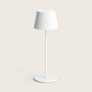 Lampada da Tavolo LED 1.2 W Portatile per Esterno Alluminio con Batteria Ricaricabile Willox