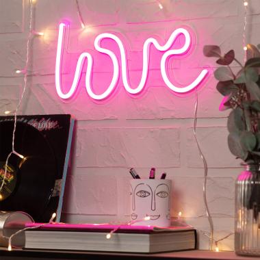 Neon "LOVE" Sign