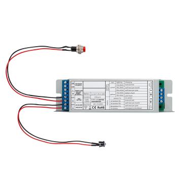 Noodpakket voor niet-permanente LED-armaturen met Autotest-knop