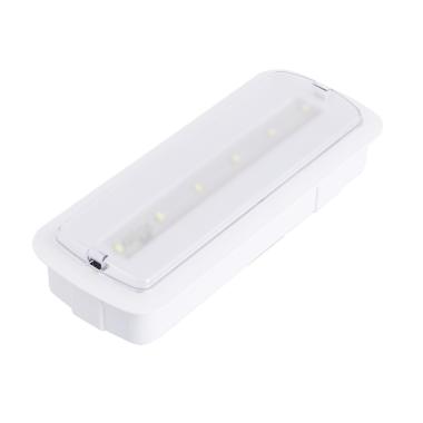 LED Noodverlichting Inbouw/Opbouw 200lm Permanente / Niet-Permanente verlichting Zaagmaat 246x84 mm