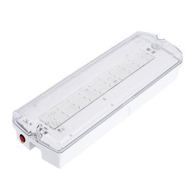 LED Noodverlichting Opbouw 200lm Permanent / Niet Permanent P65 met Autotest