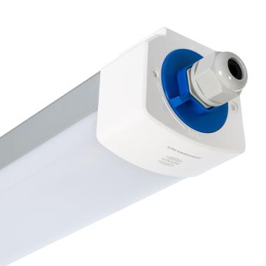 LED Feuchtraumleuchte 120cm 40W High Lumen 150lm/W Aluminium IP65 Verbindbar mit Mikrowellensensor MERRYTEK