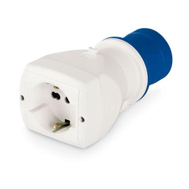 Adapter IEC309 do Wtyczki Typu F IP20 1 P40 SCAME