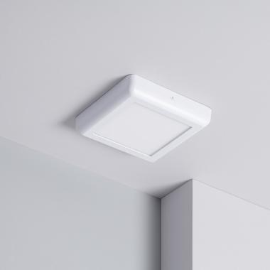 Plafondlamp 12W LED Metaal Vierkant Wit Design  178x178 mm