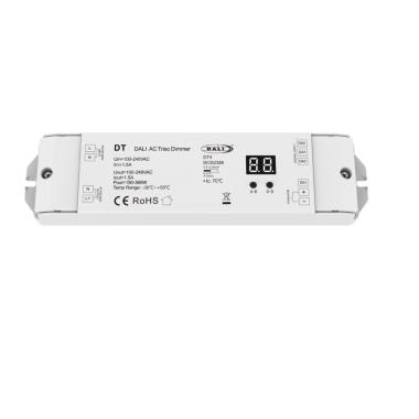 Dimmer DALI a TRIAC 1 Canale Compatibile con Pulsante