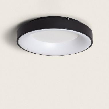 Plafoniera LED 40W Ø470 mm Circolare  Metallo CCT Selezionabile Jacob