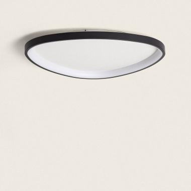 Plafoniera LED 30W Ø600 mm Ovale Metallo CCT Selezionabile Owen