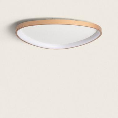 LED-Deckenleuchte 30W Oval Metall Ø600 mm CCT Wählbar Owen