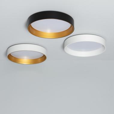 Plafondlamp LED 30W Rond Metaal Ø450 mm CCT Selecteerbaar Broadwey