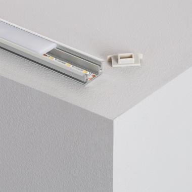 Aluminium vloerprofiel 1m voor LED-strips