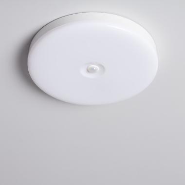 Plafon LED 18W Okrągły Ø290 mm No Flicker z Czujnikiem Ruchu i Zmierzchu PIR